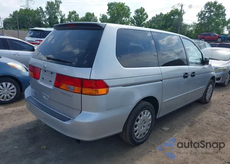 2002 Honda Odyssey Lx z USA, uszkodzony, nr VIN 2HKRL185X2H559050